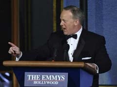 Sean Spicer Crashes The Emmys. On Twitter, Shock And Some Anger