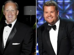 Emmys 2017: James Corden On Controversial Pic Of Him Kissing Sean Spicer