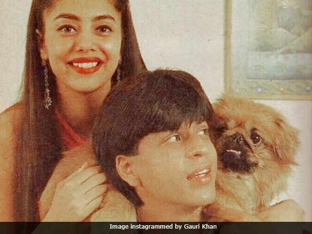 Shah Rukh Khan And Gauri In Old Pic From 90s. No Filter Needed