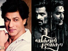 ‘விக்ரம் வேதா’ ரீமேக்கில் பாலிவுட் பாட்ஷாவா?