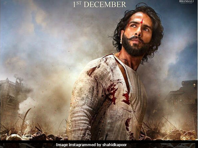 <i>Padmavati</i>: Shahid Kapoor As Ratan Singh On New Poster