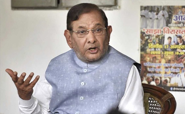 Sharad Yadav-Led Faction Working On 'Grand Alliance' In Madhya Pradesh