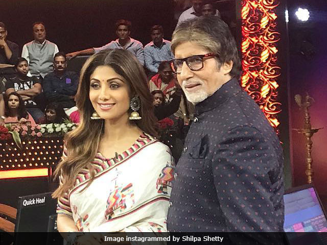 <i>Kaun Banega Crorepati 9</I>: Shooting With Amitabh Bachchan Is 'Surreal,' Says Shilpa Shetty