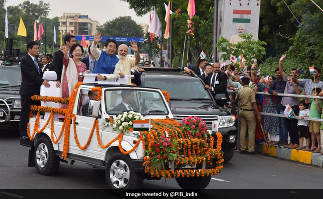 A Hug, Roadshow With PM Modi As Japan's Abe Starts Gujarat Tour: 10 Facts