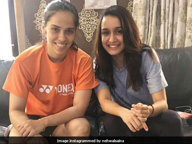 Shraddha Kapoor Visits Saina Nehwal's Residence, Gets Truly 'Pampered'