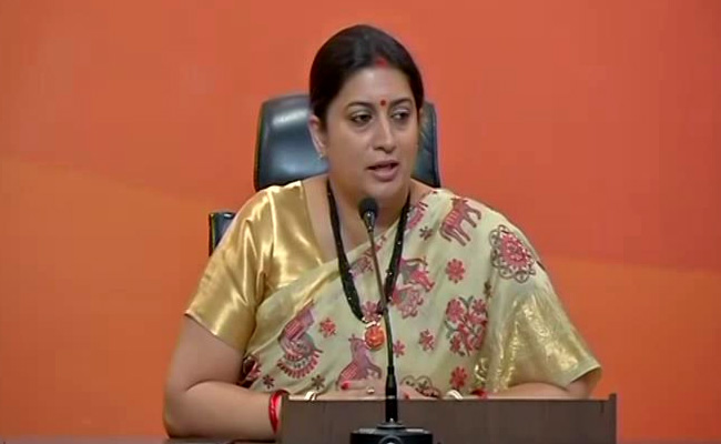 Union Minister Smriti Irani On Rahul Gandhi's Speech At University Of California, Berkeley: Highlights