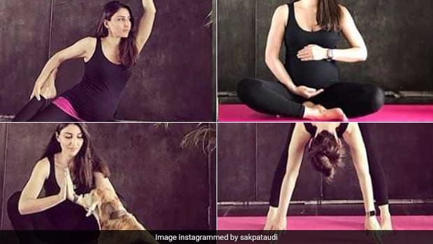 Here's How Actress Soha Ali Khan is Giving Major Pregnancy Fitness Goals