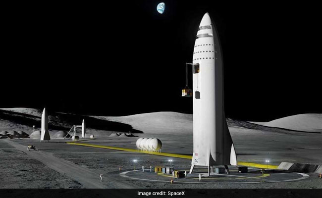 spacex moon base