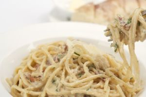 Spaghetti in Pesto Sauce Recipe - NDTV Food