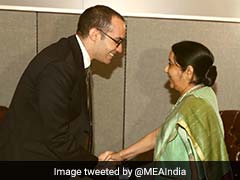 External Affairs Minister Sushma Swaraj Meets Counterparts From Six Nations
