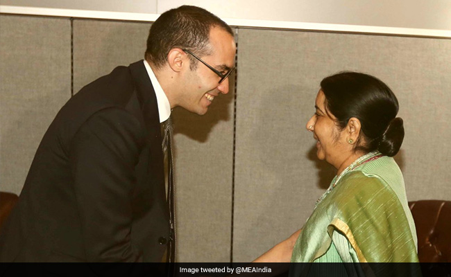 External Affairs Minister Sushma Swaraj Meets Counterparts From Six Nations