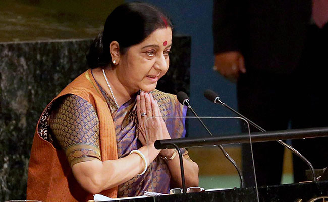 To Sushma Swaraj Request For Support, A Polite 'No' And A Barb From Assam