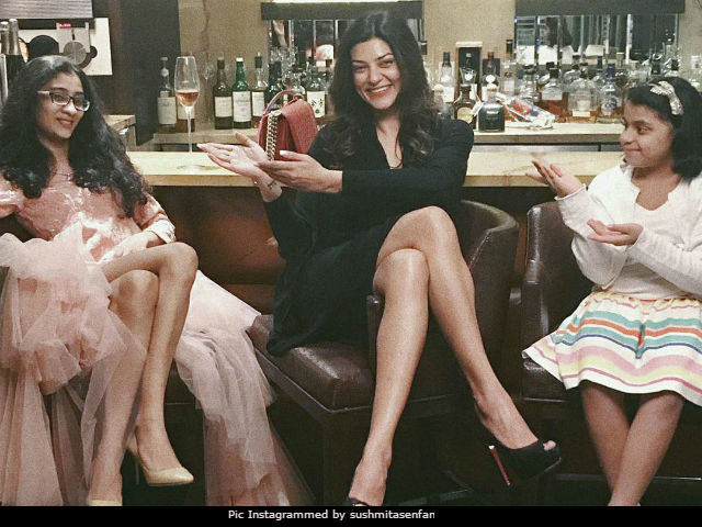 This Is How Sushmita Sen's Daughter Renee's 18th Birthday Night Looked Like