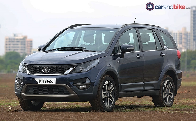 tata hexa has a butch and imposing design