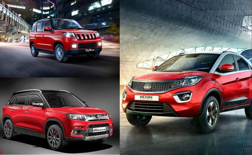 Tata Nexon vs Maruti Suzuki Vitara Brezza vs Mahindra TUV300: Price Comparison