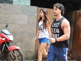 Tiger Shroff Spotted On A Lunch Date With Rumoured Girlfriend Disha Patani Tiger Shroff Spotted On A Lunch Date With Rumoured Girlfriend Disha Patani