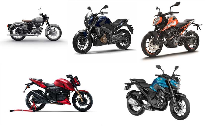 Top 5 Bikes In India Under Rs. 2 Lakh