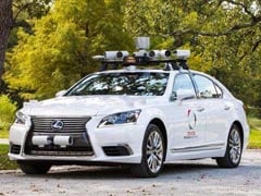 Toyota's Autonomous Car Test Mule Has Two Steerings