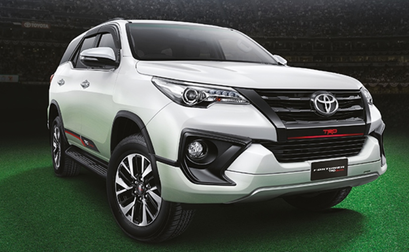 2017 Toyota Fortuner TRD Sportivo Launched In India; Priced At Rs. 31.01 Lakh