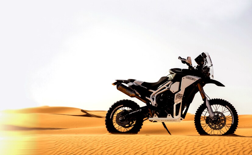 Triumph Tiger Tramontana Competes In PanAfrica Rally