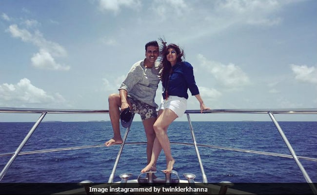 Twinkle Khanna Gifts Akshay Kumar Portraits Of Their Kids