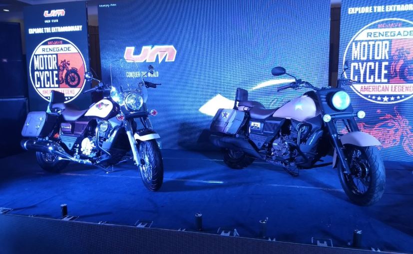 UM Renegade Classic And Renegade Mojave Edition Launched In India