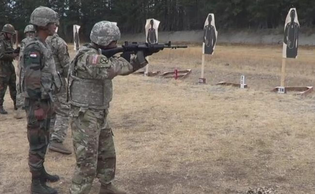 'It's Good': When US Soldiers Fired INSAS Rifle In Joint Military Drill