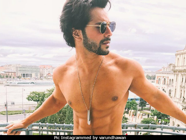 Viral: Varun Dhawan Goes Shirtless. 'In Love With The Shape Of You,' Say Fans