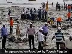 Versova Beach Clean Up In 100th Week, 7.2 Million Kg Plastic Removed