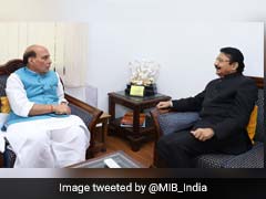 Tamil Nadu Governor Meets Rajnath Singh Amid Political Crisis