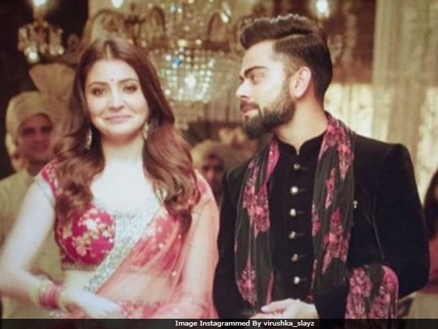 Hey Anushka Sharma, Virat Kohli Just Can't Take His Eyes Off You. So Sweet