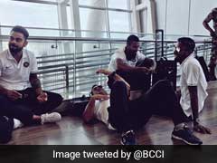MS Dhoni Rules The Floor With His Chill Factor
