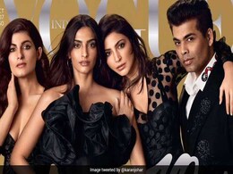 मैगजीन के कवर पर तीन हीरोइनों के साथ दिखे करण जौहर तो Twitter ने कहा 'Four Beautiful Ladies' मैगजीन के कवर पर तीन हीरोइनों के साथ दिखे करण जौहर तो Twitter ने कहा 'Four Beautiful Ladies'