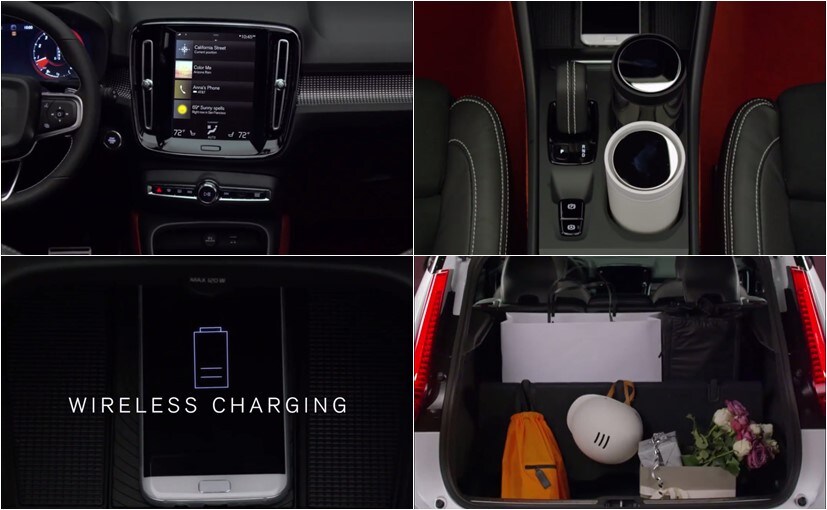 volvo xc40 cabin features