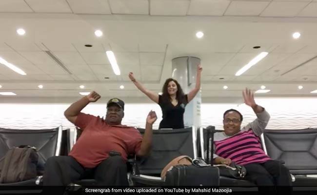 Woman Stranded At Airport Dances The Night Away Video Is Viral