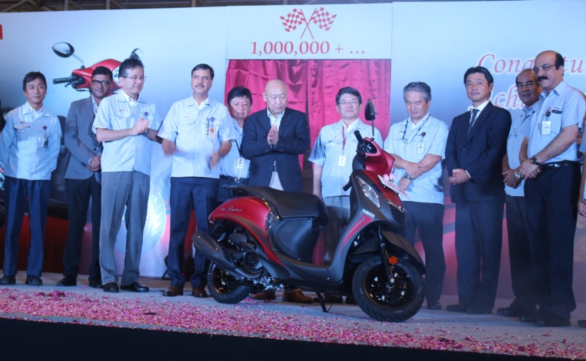 Yamaha's Chennai Plant Achieves One Million Production Milestone