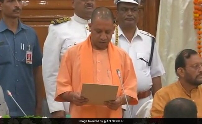 Uttar Pradesh Chief Minister Yogi Adityanath, Takes Oath As Legislator
