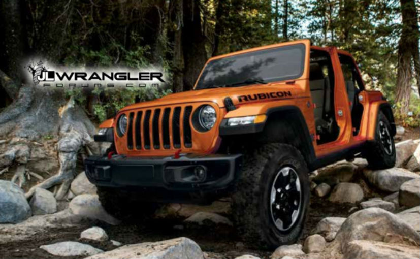 2018 Jeep Wrangler Brochure Leaked