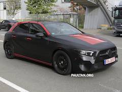 Near Production 2018 Mercedes-Benz A-Class Spotted Testing