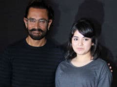 Aamir Khan Crowns Zaira Wasim As The <I>Secret Superstar</i> Of Bollywood