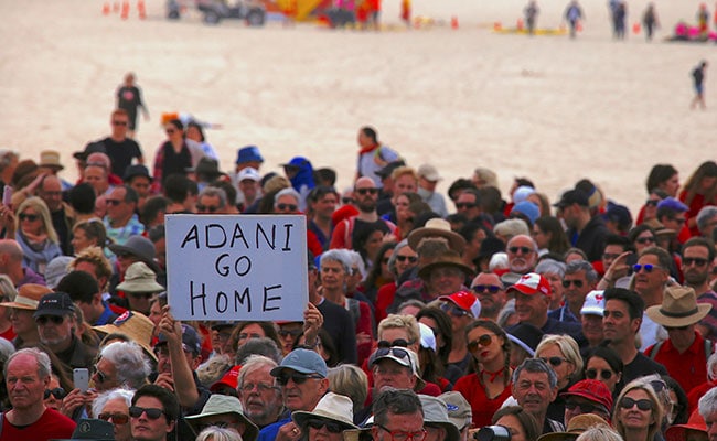 Thousands Protest Across Australia Against Giant Adani Coal Mine