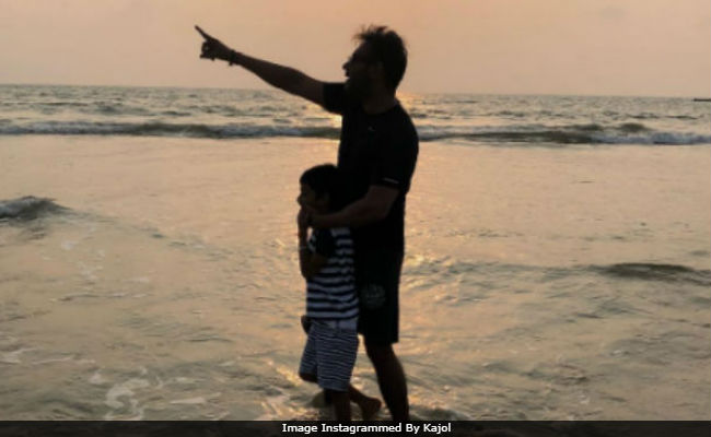 Pics From Kajol And Ajay Devgn's Goa Vacation. Seen Yet?