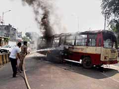 Violence In Allahabad, Buses Set On Fire After BSP Leader's Killing