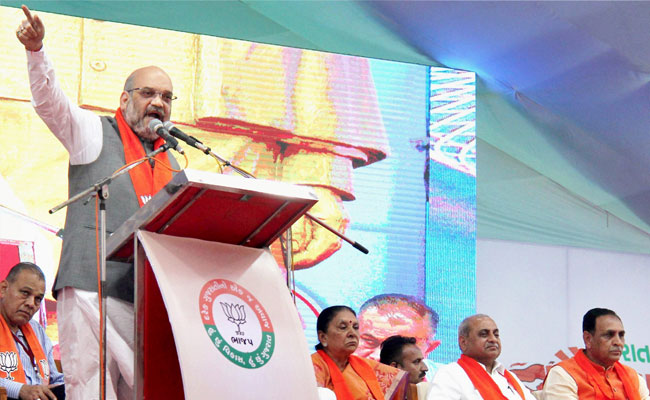 Congress Answerable For Generations Of Injustice In Gujarat: Amit Shah