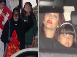 75वां बर्थडे सेलिब्रेट कर मुंबई लौटे अमिताभ बच्चन, साथ दिखीं नातिन नव्या और पोती आराध्या 75वां बर्थडे सेलिब्रेट कर मुंबई लौटे अमिताभ बच्चन, साथ दिखीं नातिन नव्या और पोती आराध्या