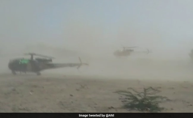 army helicopter chopper jodhpur emergency