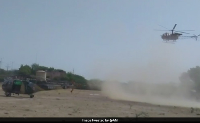 2 Army Helicopters Make Emergency Landing Near Court Complex In Rajasthan