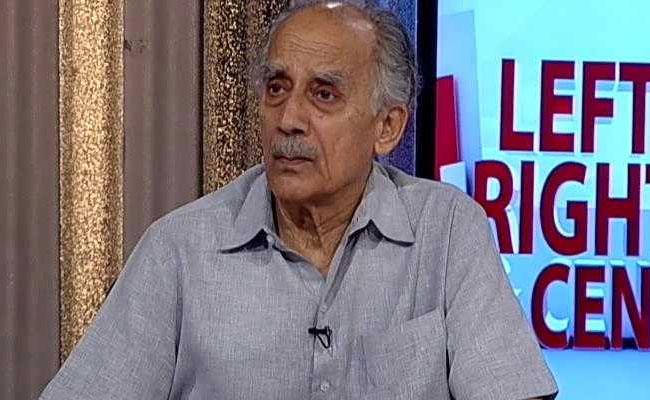 Notes Ban 'Largest Money-Laundering Scheme Ever': Arun Shourie To NDTV