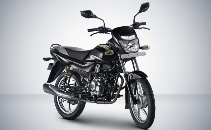 bajaj platina comfortec with led drl