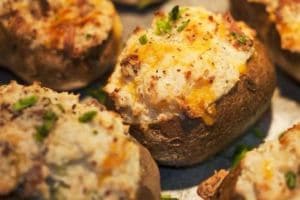 बेक्ड मैक्सिकन आलू Recipe